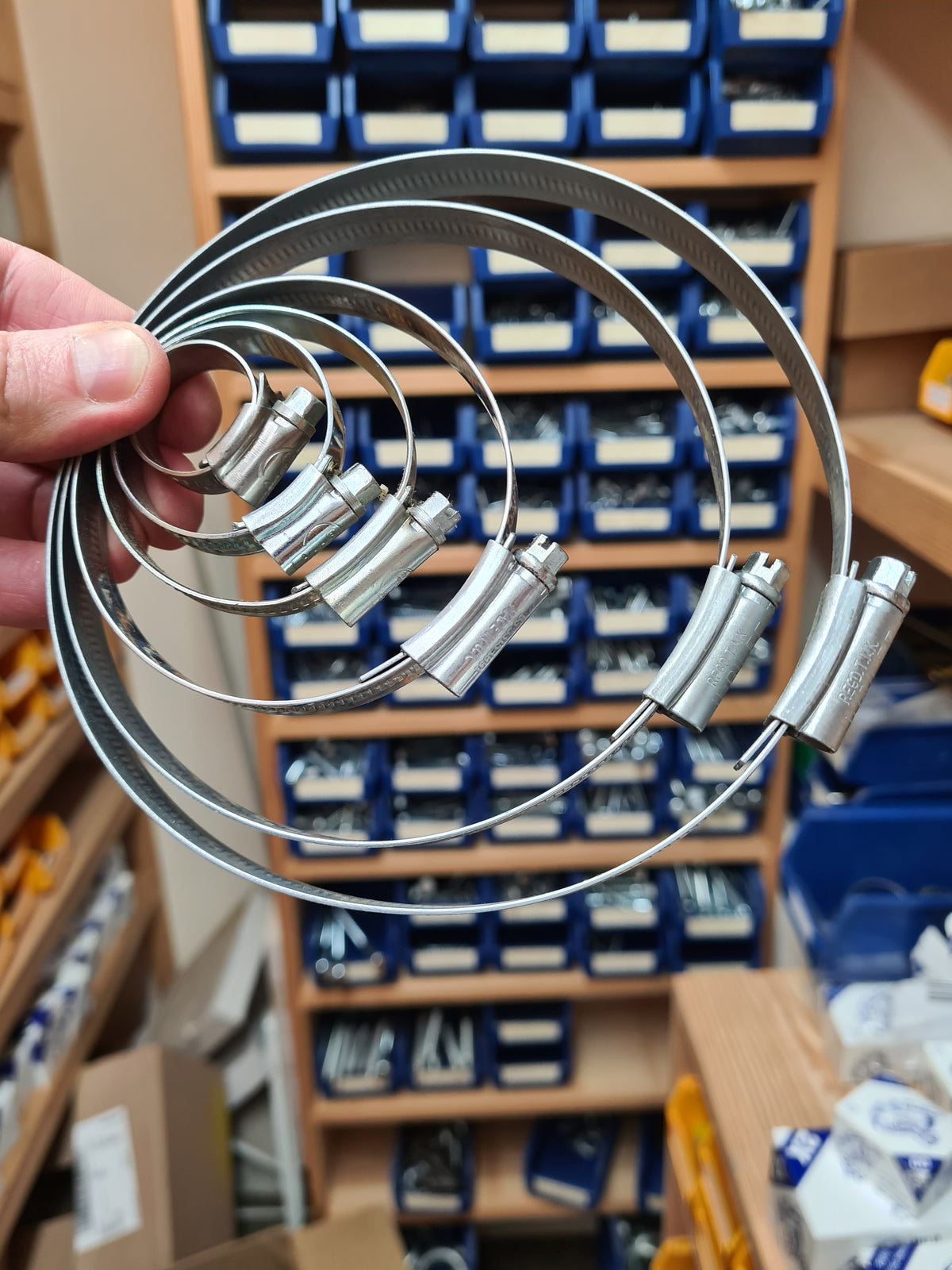 What is a Jubilee clip and what are they used for