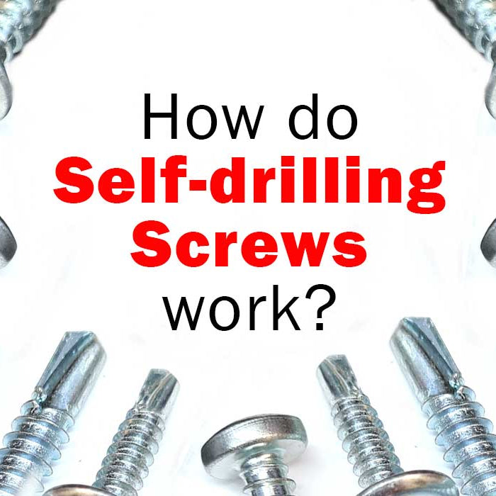 Blog post image for how do self drilling screws work