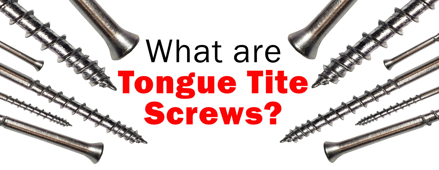 Tongue Tite screws from Fusion Fixings. What are Tongue Tite Screws and where to buy them