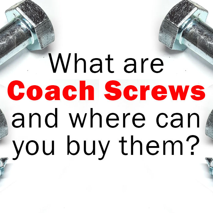 What are coach screws and where can you buy them. Fusion Fixings will give you the answer!