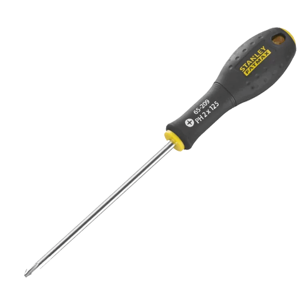 A range of Stanley FatMax Phillips Screwdrivers from Fusion Fixings
