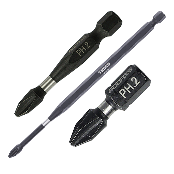 Buy Phillips impact driver bits from Fusion Fixings