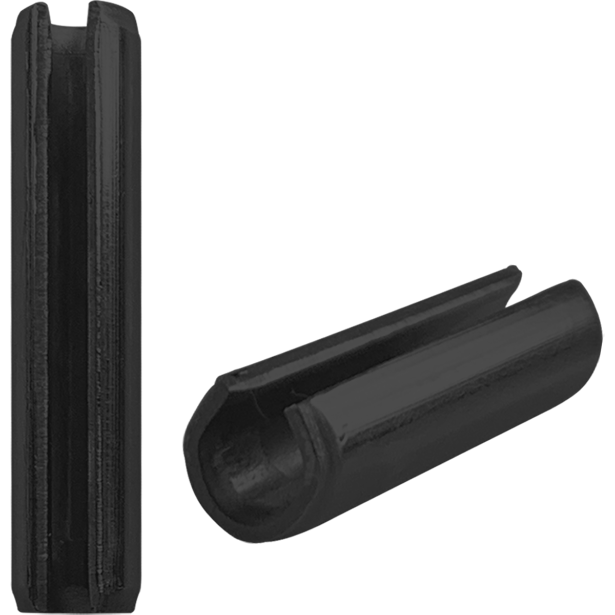 Carbon steel slotted spring pins, | Fusion Fixings