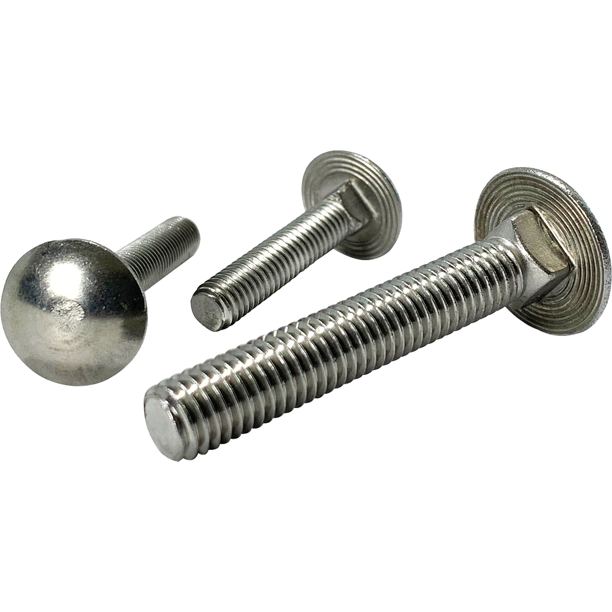 Cup square carriage bolts, also known as Coach Bolts