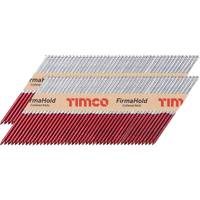 Timco FirmaHold Collated Clipped Head Nails Without Gas retail and trade packs