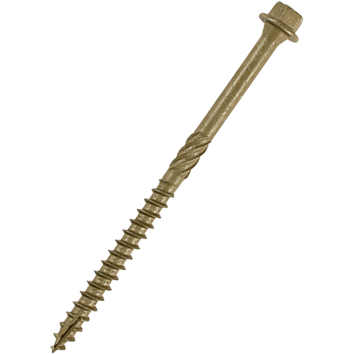 A range of Timco in-dex hex head timber screws with a green exterior, available in various diameters and lengths at competitive prices
