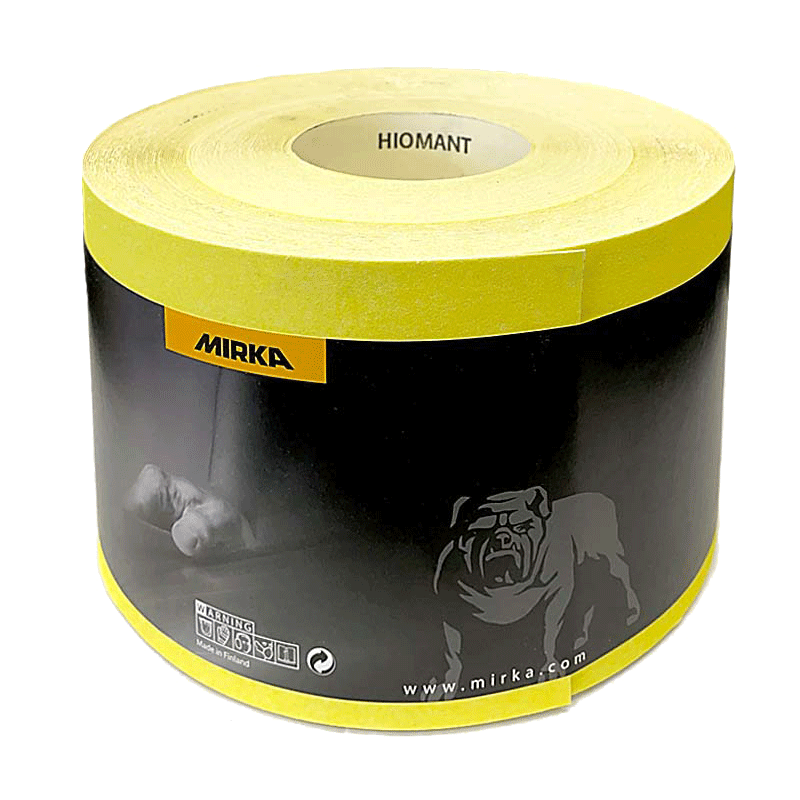 Hiomant Sand Paper Roll. Part of a larger range of sandpaper rolls from Fusion Fixings