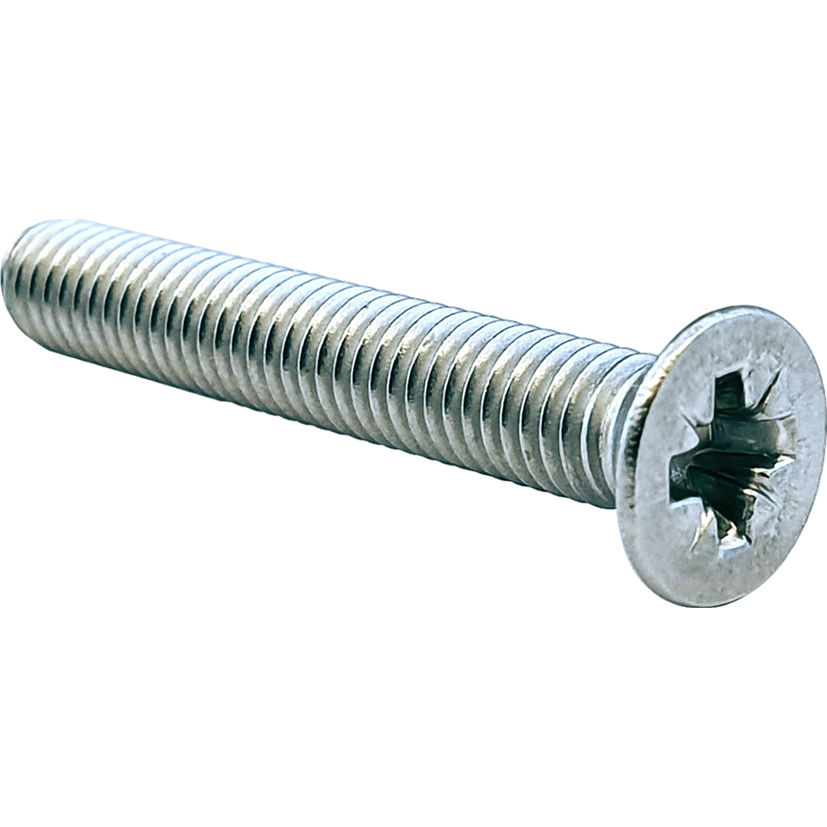 Metric, BZP, bright zinc plated, countersunk machine screws at competitive prices.