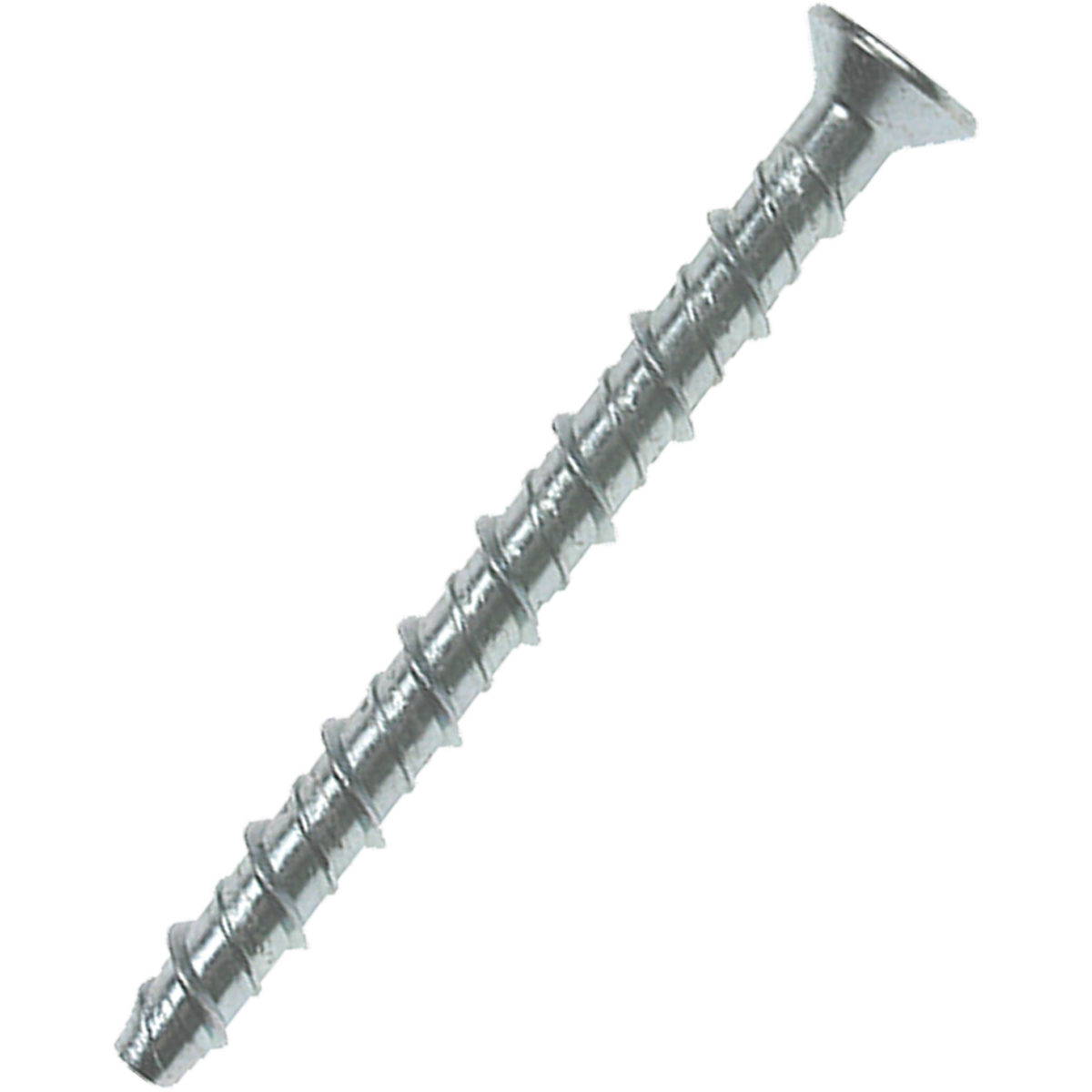 Countersunk Ankerbolts with a Torx recess. For use with concrete, stone, brick, and block.