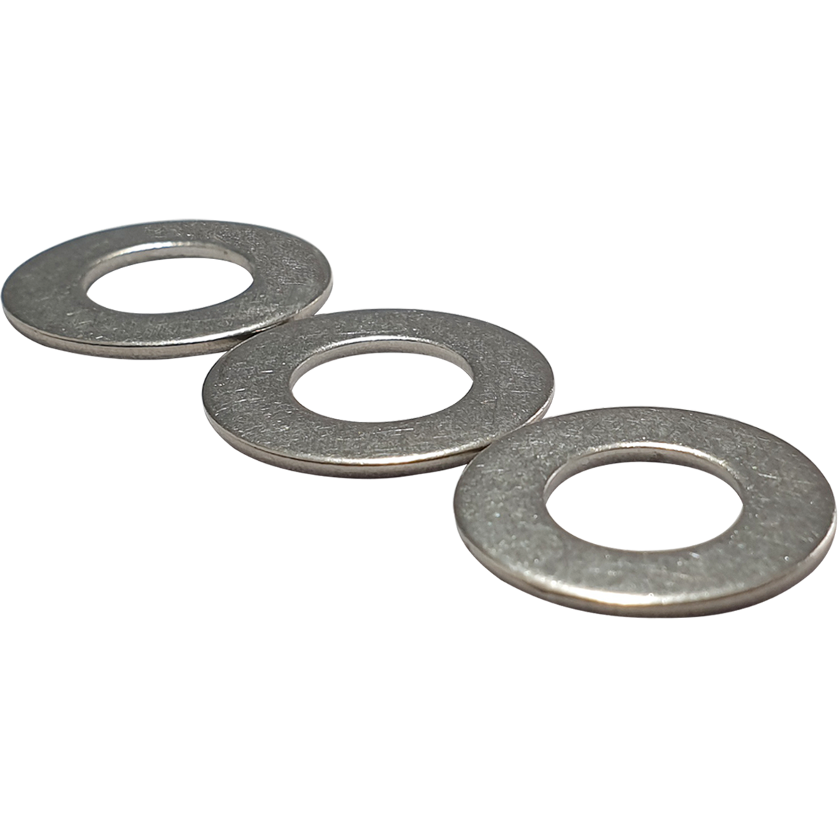 Form B flat washer in a variety of sizes and materials.