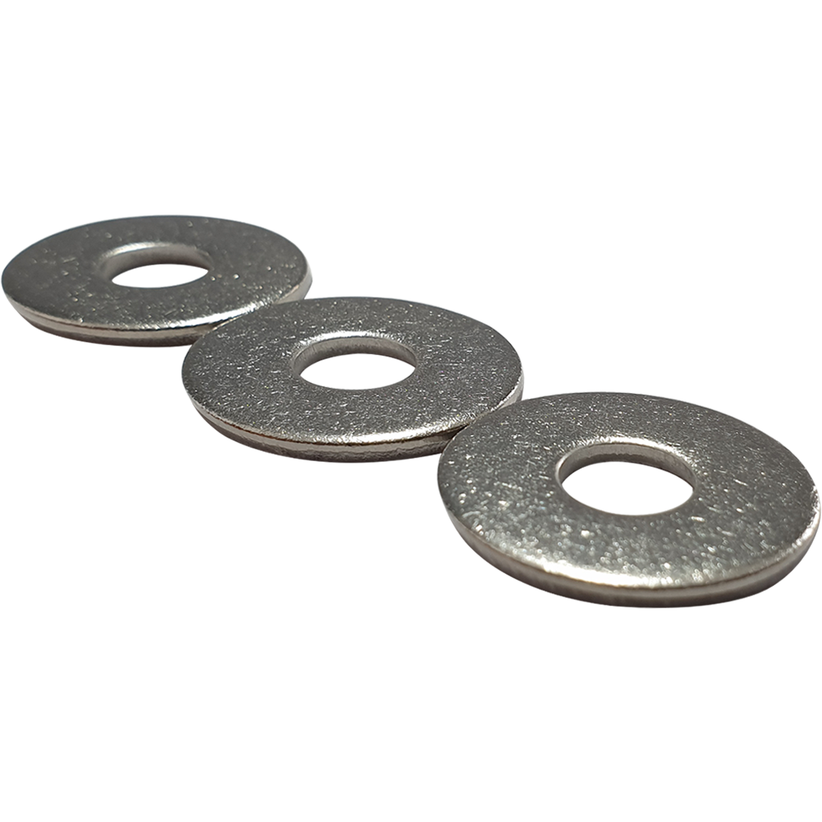 Metric, A2 stainless steel, ‘Form G’ flat washers are available in various diameters at competitive prices.