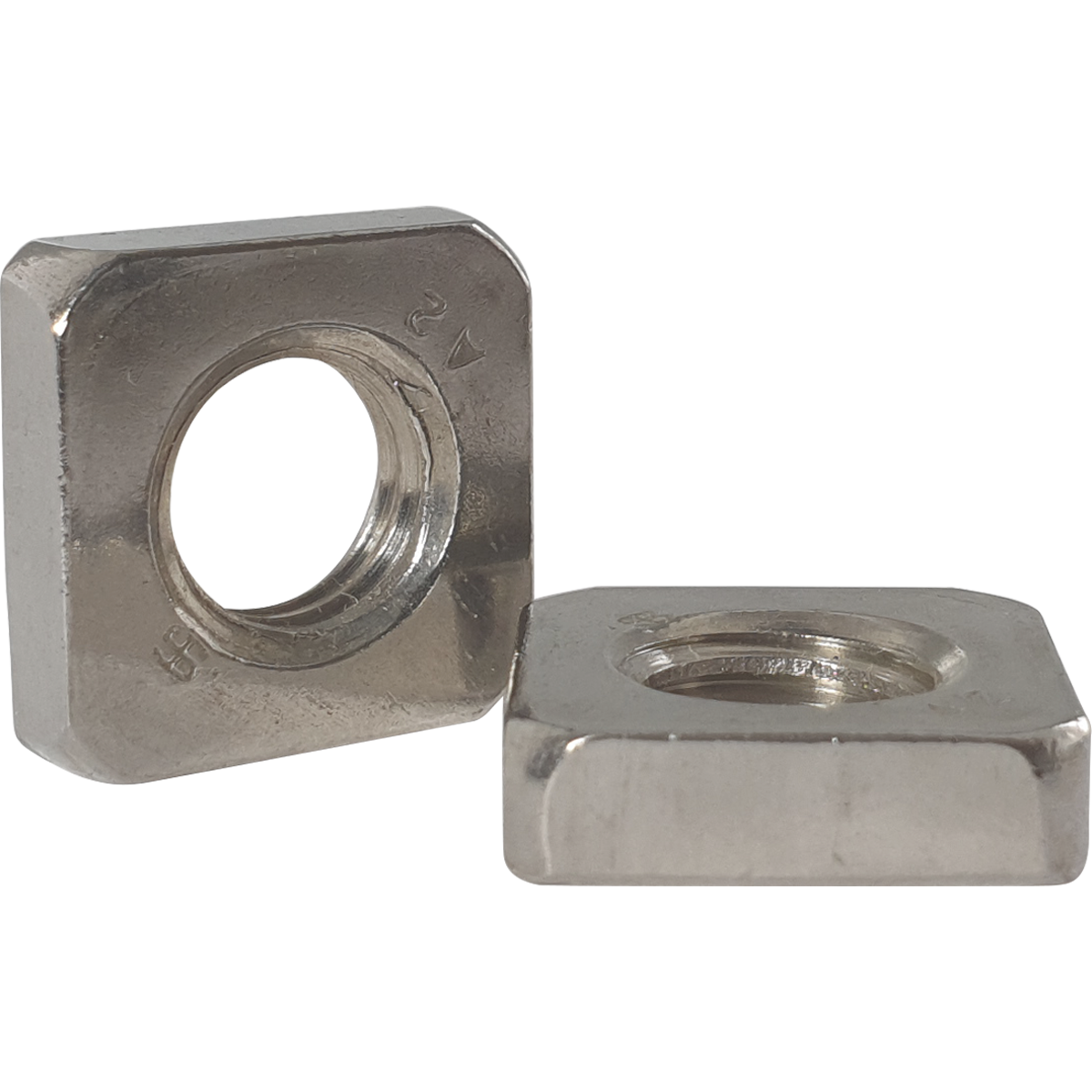 A2 stainless steel, metric, square nuts, also known as square head nuts all available at competitive prices.