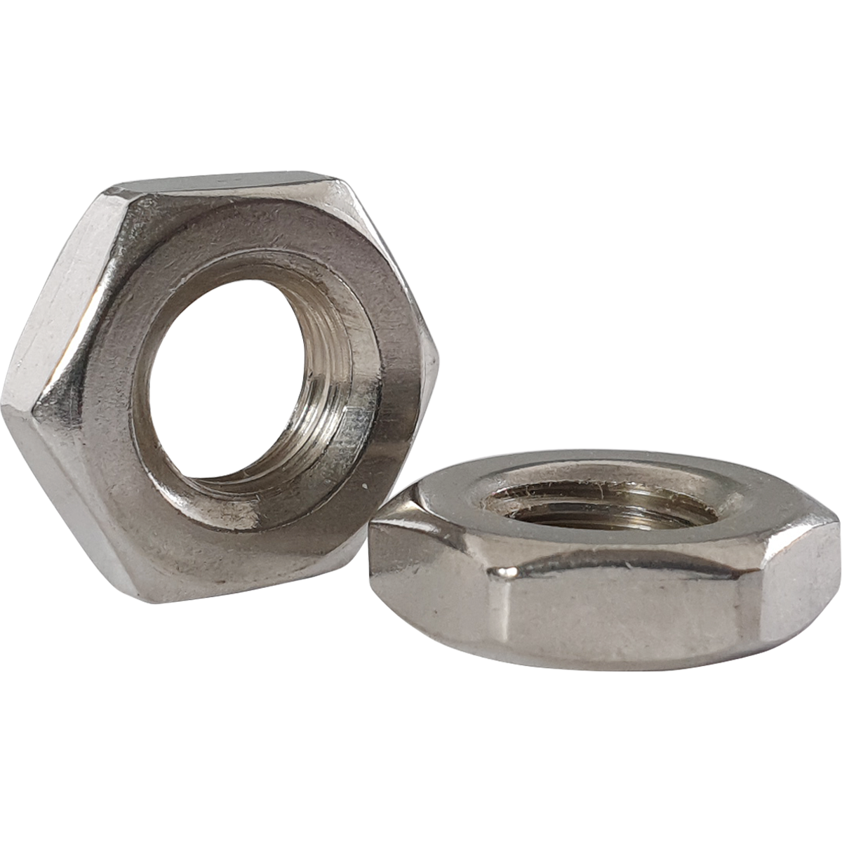 Hexagon thin lock nuts, half nuts at great prices Fusion Fixings