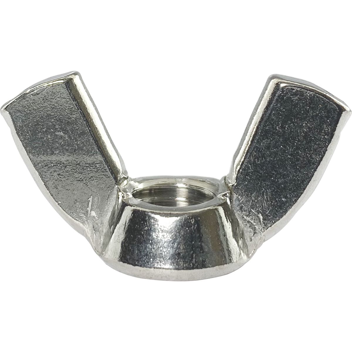 A4 stainless steel wing nuts, known as wingnuts or butterfly nuts. High corrosion resistance and ideal nut when rapid tightening and untightening by hand are needed.