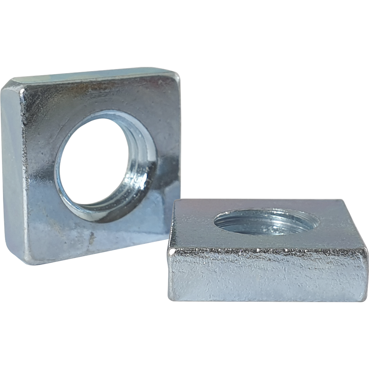 BZP, metric, square nuts, also known as square head nuts. Mid-level corrosion resistance with various sizes available at great prices. Bulk discounts available. 
