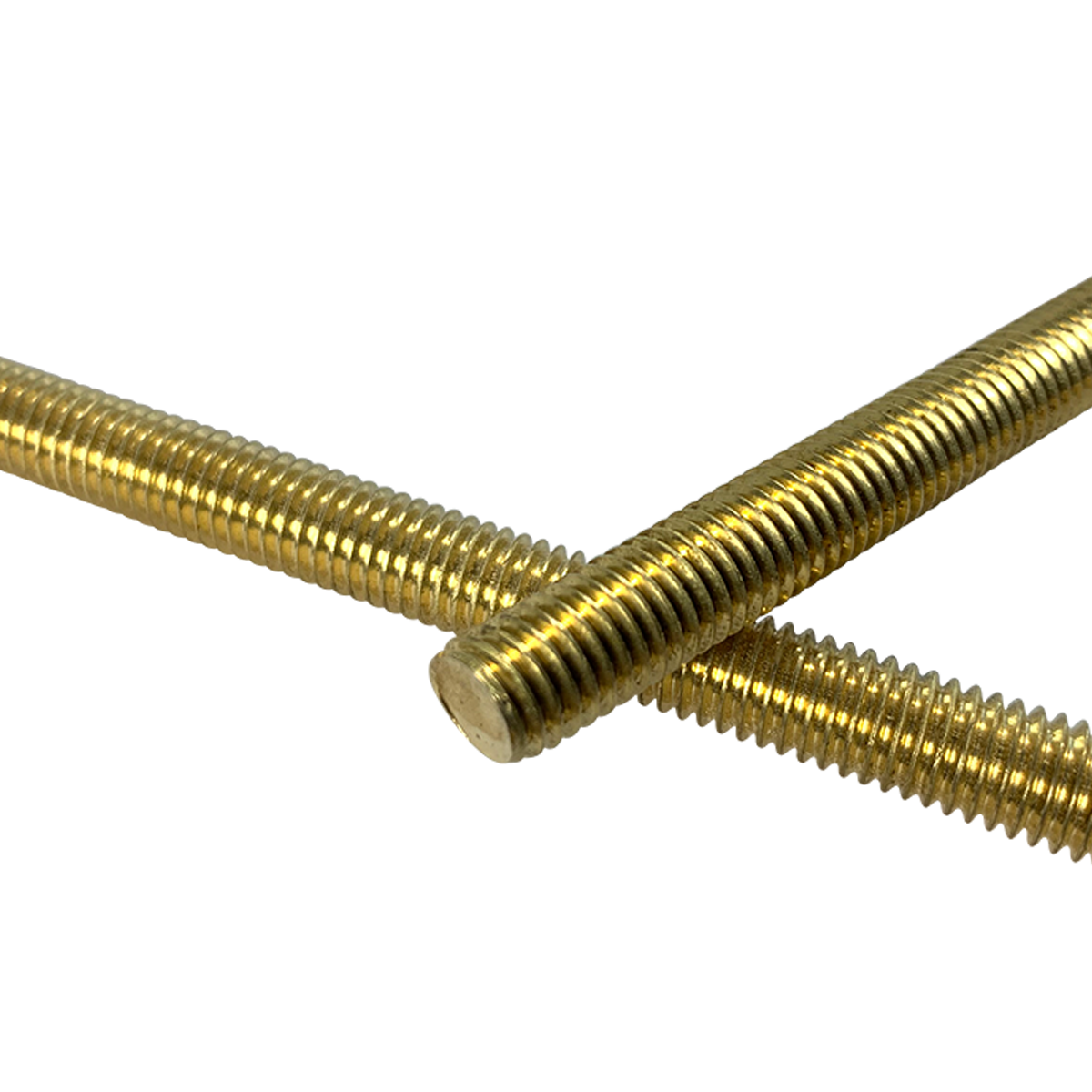 Brass threaded bar, also known as studding or threaded rod available in various diameters and at competitive prices with Fusion Fixings