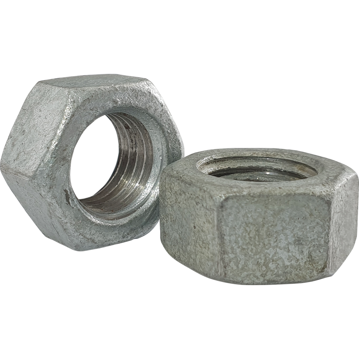 Competitively priced, corrosion resistant HDGV (Hot Dipped Galvanised) hex nuts with bulk discounts available across the range at Fusion Fixings.