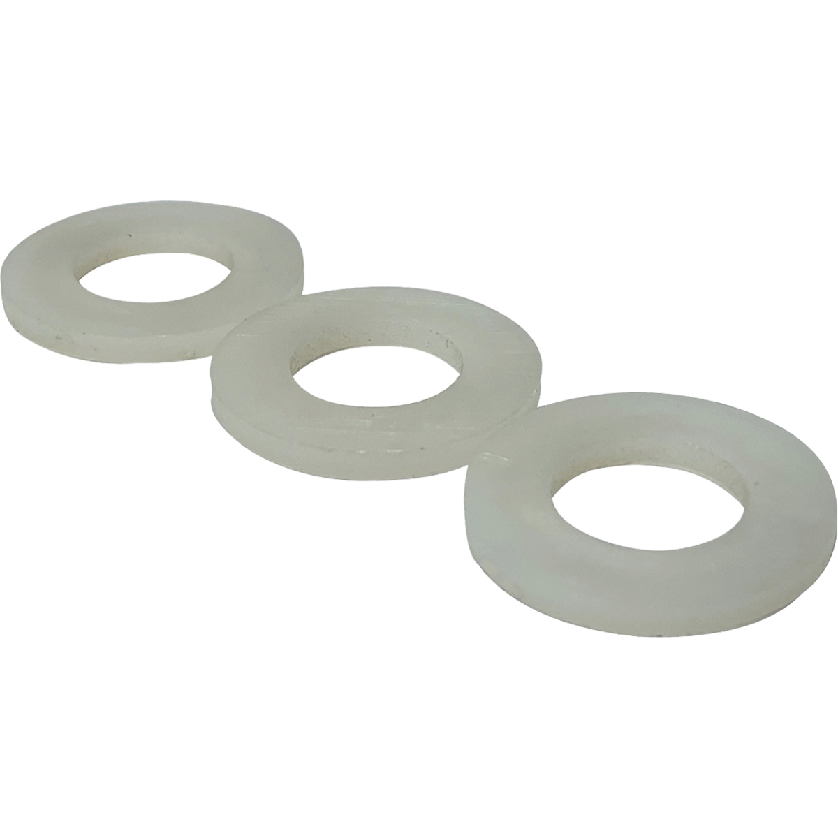 Metric, nylon, ‘Form A’ flat washers are highly resistant to most environmental conditions