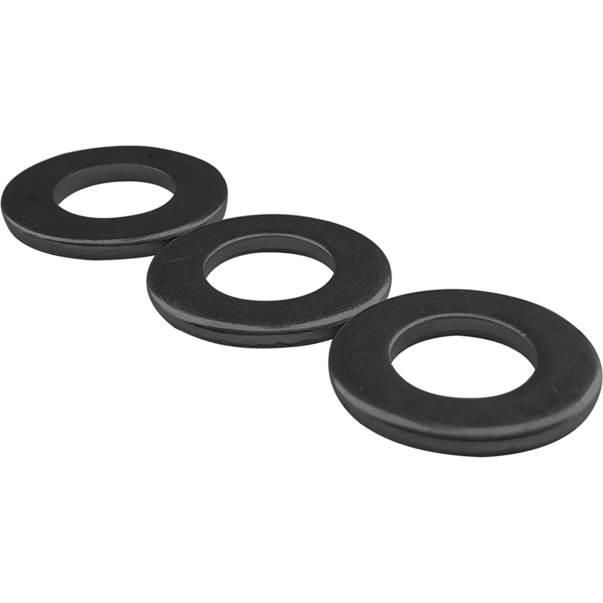 Metric, self-colour ‘Form A’ flat washers at great prices