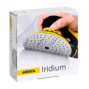 Mirka sanding discs - Mirka 150mm Iridium Grip Sanding Disc from Fusion Fixings. Part of a growing range held in stock.