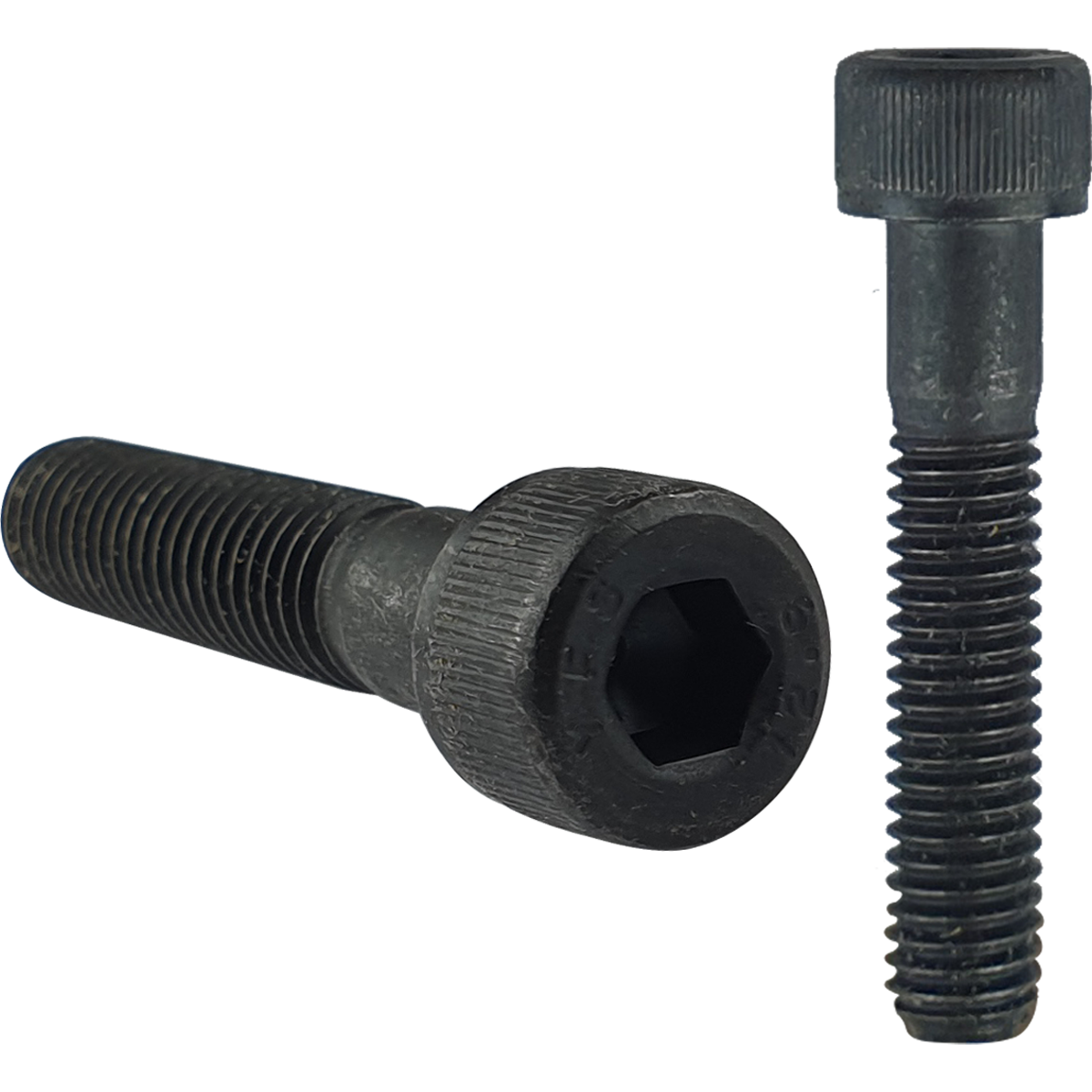 Self-colour socket cap head machine screws, also known as socket cap screws with a unified national fine thread (UNF). Numerous sizes available at competitive prices.