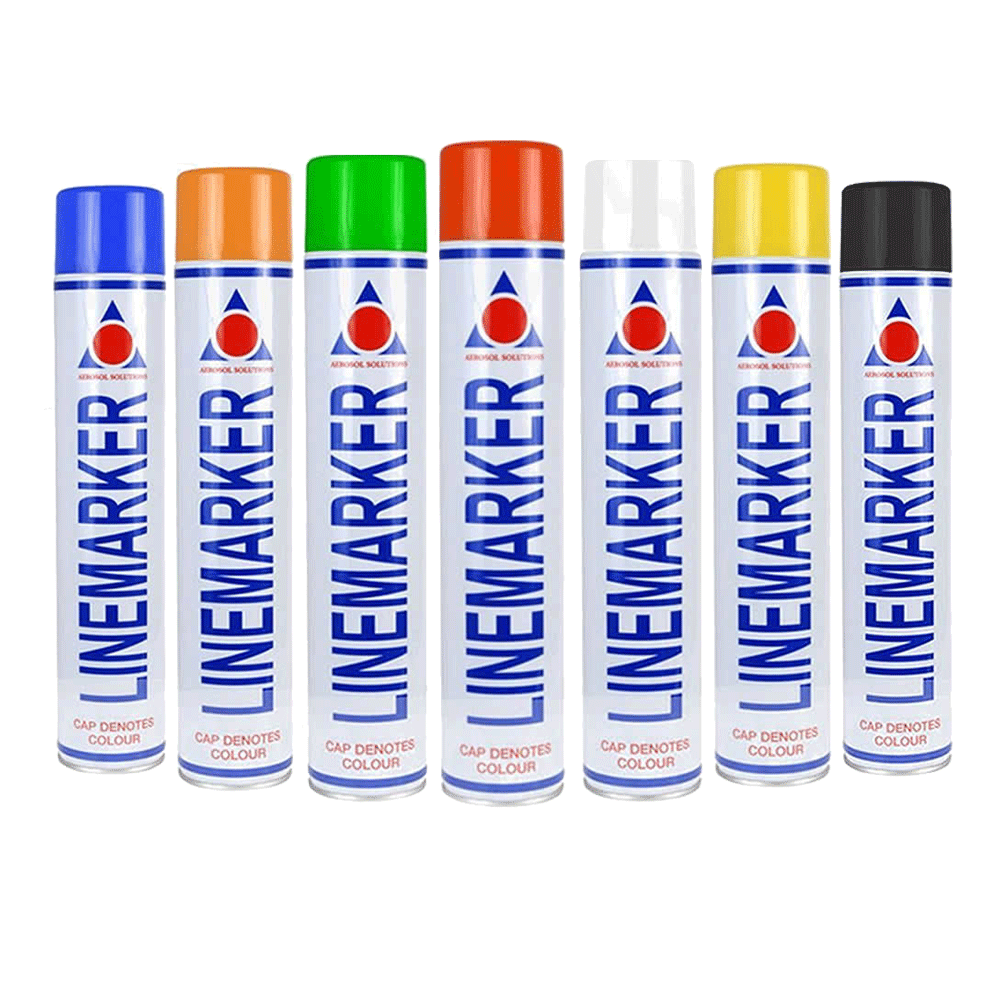 A great range of Line Marker Spray Paints from Fusion Fixings