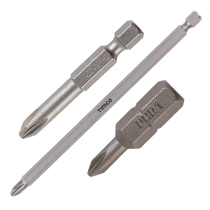 Phillips Driver Bits - S2 Hardened Steel from Fusion Fixings