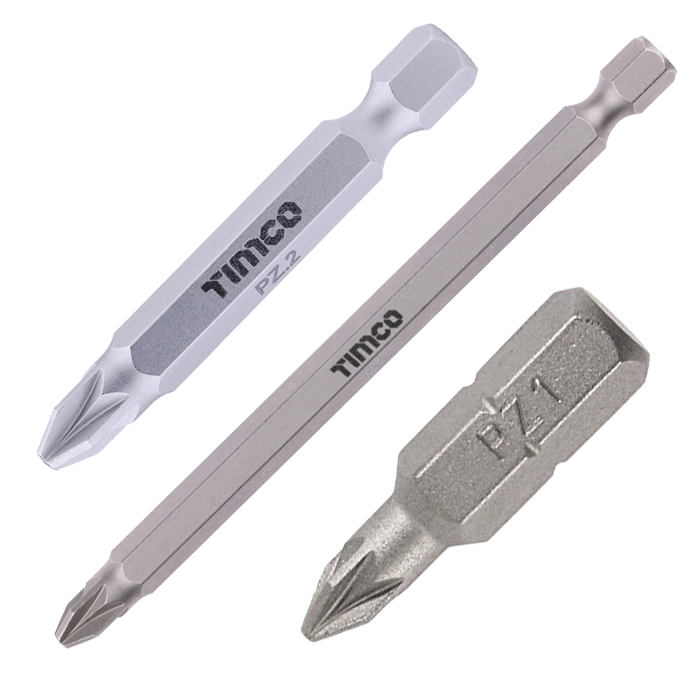 Pozi Driver Bits - S2 Steel
