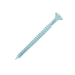 12 x 3” (6 x 80mm) Pozi Countersunk Twin-Threaded Wood Screws BZP - Box of 100, 00123CWZ100