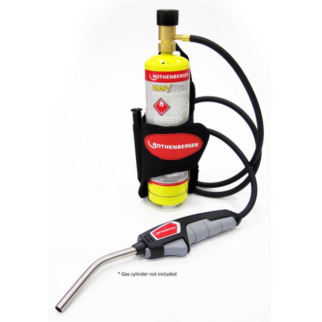 Rothenberger 34120 Trigger Torch with Hose & Gas Holster