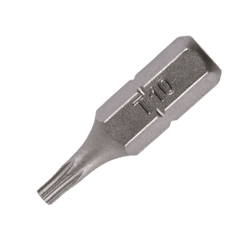 TX10 x 25 Torx Driver Bits S2 Steel &nbsp;- Pack of 10, 10TX25PACK