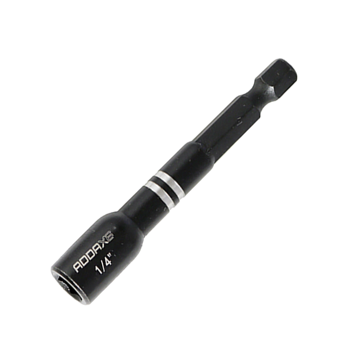 1/4 Inch x 65mm Hex Socket Magnetic Impact Driver Bit (14SDX6)
