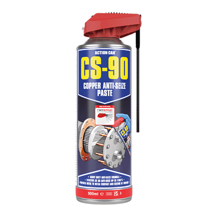 Action Can CS-90 Copper Anti-Seize Grease Paste, 500ml Aerosol (1754494)