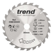 Trend Circular Saw Blade 250mm Dia. 24 Teeth 30mm Bore CSB/25024 - CLEARANCE