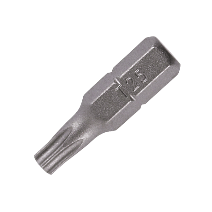 TX25 x 25 Torx Driver Bits S2 Steel - Pack of 10 (25TX25PACK)