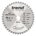 Trend Circular Saw Blade 260mm Dia. 42 Teeth 30mm Bore CSB/CC26042 - CLEARANCE