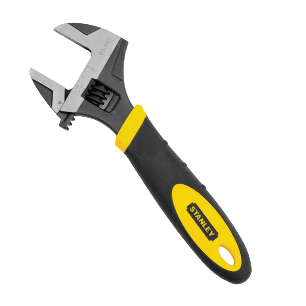 Stanley 0-90-950 39mm Adjustable Wide Jaw Wrench 300mm