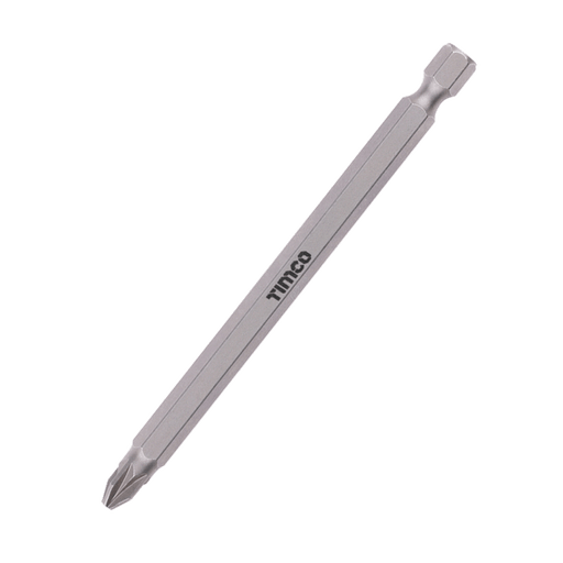 Timco S2 Pozi drive Bit PZ2 x 100mm (2CB100GB)