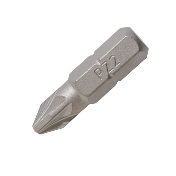 Timco S2 Pozi drive Bits, PZ2 x 25mm, Pack of 10 (2CB25PACK)