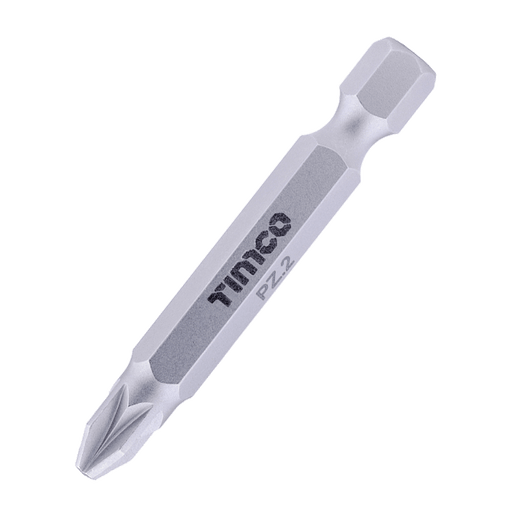 Timco S2 Pozi drive Bits, PZ2 x 50mm, Jar of 50 (2CB50GJ)