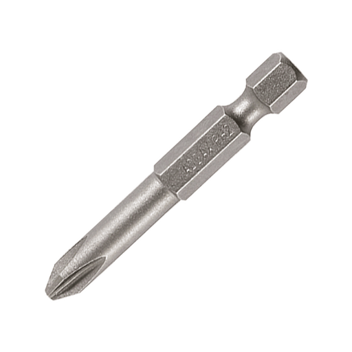 PH2 x 50 Phillips Driver Bits S2 Steel, Pack of 5 (2PH50PACK)