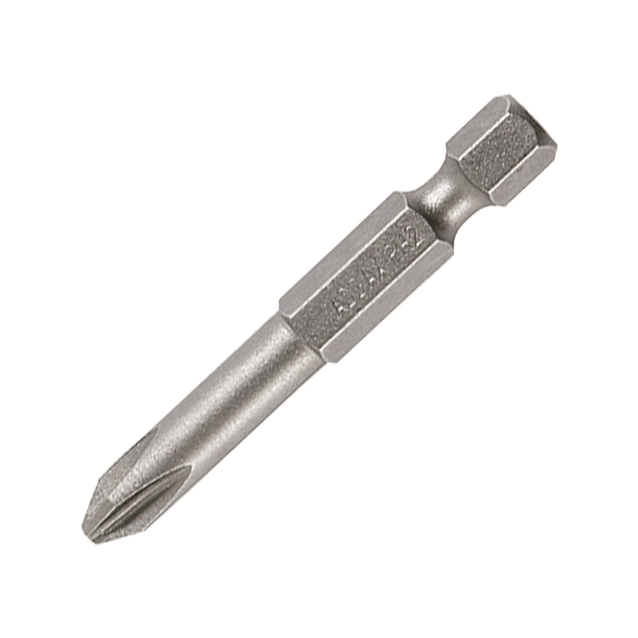 PH2 x 50 Phillips Driver Bits S2 Steel, Pack of 5 (2PH50PACK)