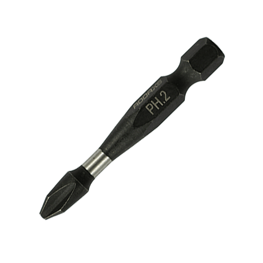 Phillips X6 Impact driver Bits, PH2 x 50mm, Pack of 5 (2PH50X6)