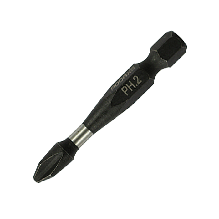 Phillips X6 Impact driver Bits, PH2 x 50mm, Pack of 5 (2PH50X6)