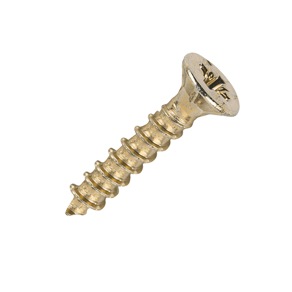 Timco PZ1 CSK BZP, Viti Placcate Zinco, Per Legno (confezione Da 200), 00062CWZ - Foto 4