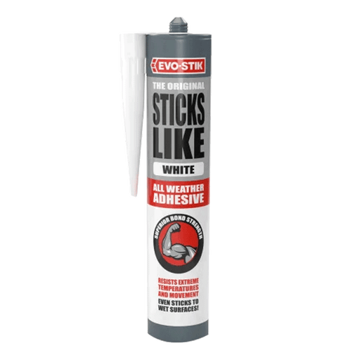 EVO-STIK Sticks Like All Weather Adhesive White - 290ml (30613953)