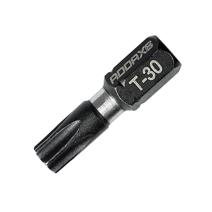 Torx X6 Impact driver Bits, TX30 x 25mm, Pack of 10 (30TX25X6)