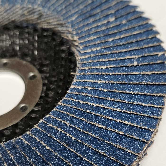 Tyrolit 60 Grit Flap Discs, 125mm BASIC 2in1 Flap Disc, 27A, ZA60-325 (Pack of 10)