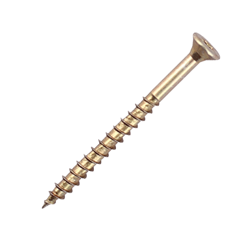 Velocity wood screw image for the 3.5 x 35mm Timco Velocity Wood Screws, Pozi, Countersunk, ZY, Box of 200 (35035VY)