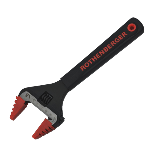 Rothenberger 70460 38mm Adjustable Wide Jaw Wrench